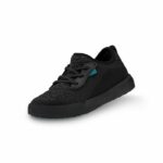 Asphalt Black On Black Vessi Shoes Canada Kids Weekend