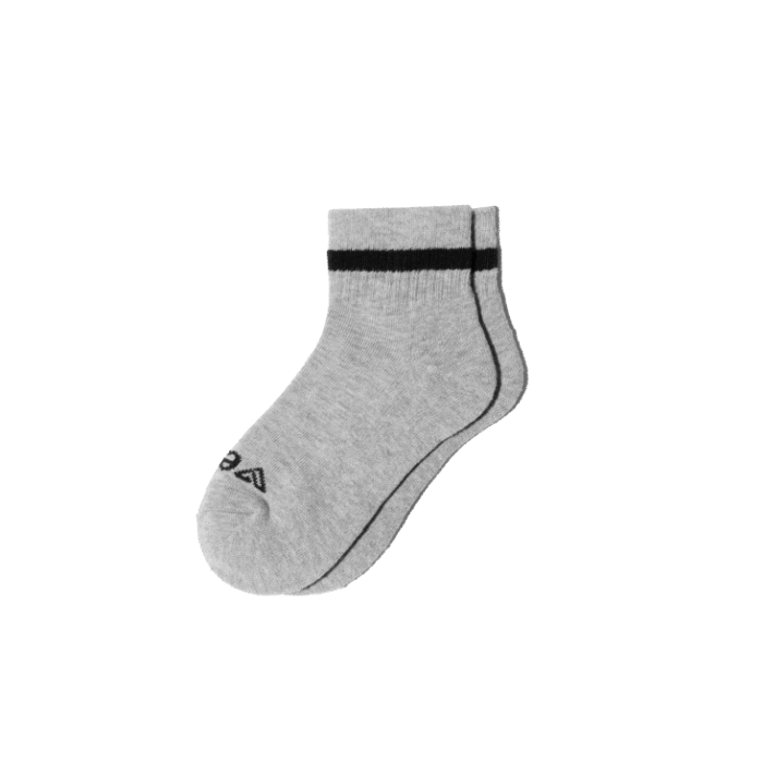 kids_mid_crew_socks_vessi_shoes_canada_grey.png Kids Mid Crew Socks Vessi Shoes Canada Grey - Image 1