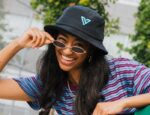 Vessi Vancouver Bucket Hat Purple On White - Image 2