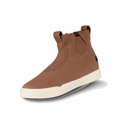 Vessi Vancouver Women's Weekend Chelsea Caramel Brown On Off White