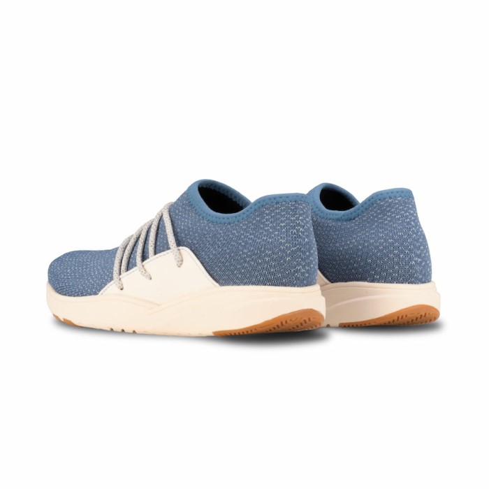 Women's City Scape Vessi Shoes Canada River Blue On Off White - Image 3