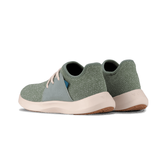 Women's Everyday Classic Vessi Shoes Canada Fig Green On Off White - Image 4