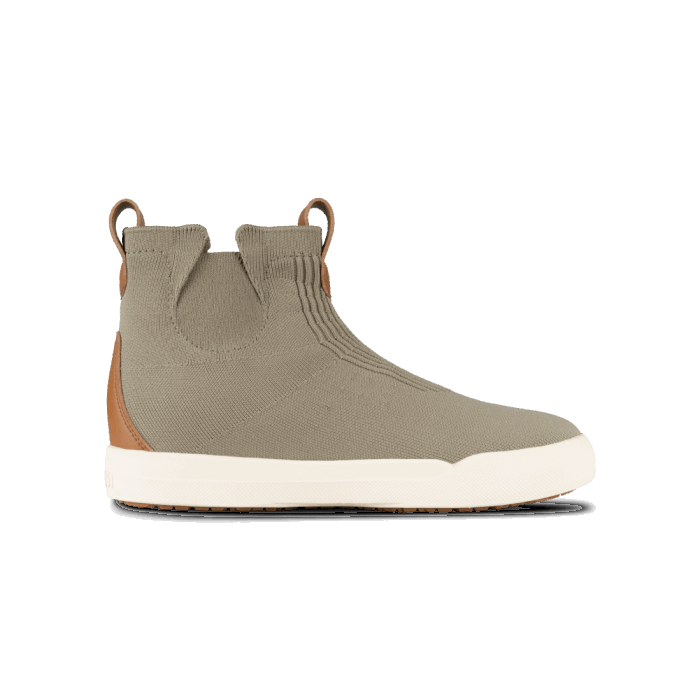Women's Weekend Chelsea Vessi Shoes Canada Olive Green On Off White - Image 2