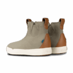 Women's Weekend Chelsea Vessi Shoes Canada Olive Green On Off White - Image 4