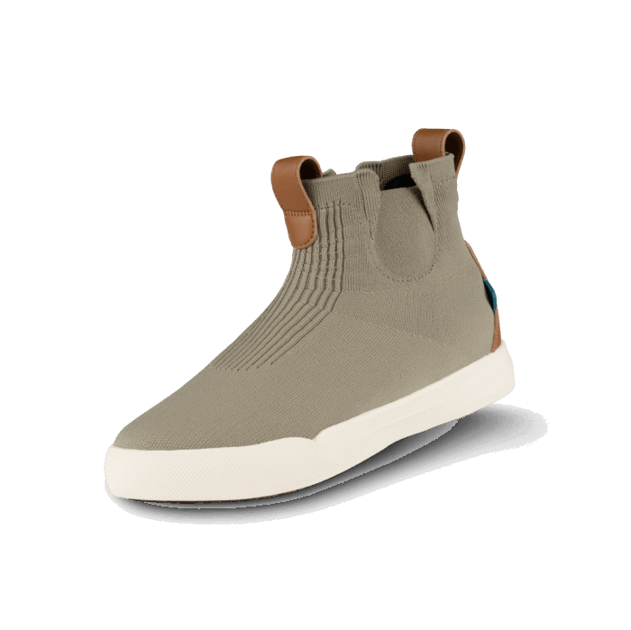 Women's Weekend Chelsea Vessi Shoes Canada Olive Green On Off White - Image 1